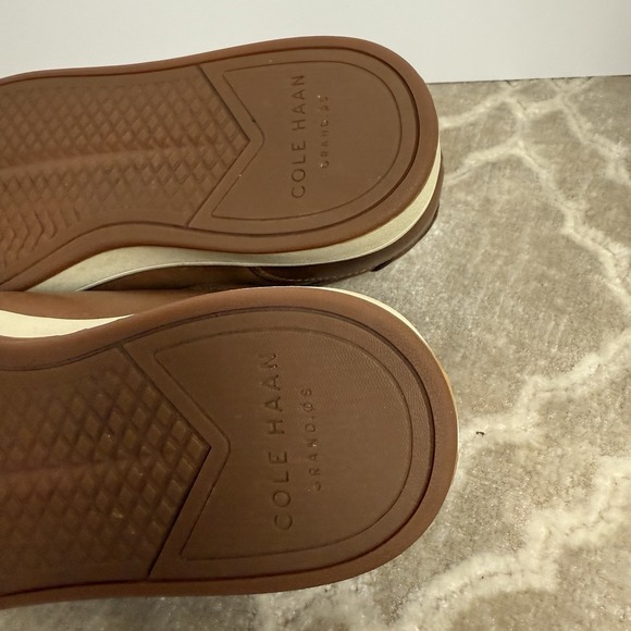 Cole Haan leather men\'s tan  12M Vartan Grands OS EUC main image 14